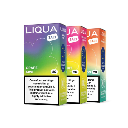 LIQUA E-LIQUID AI SALI DI NICOTINA