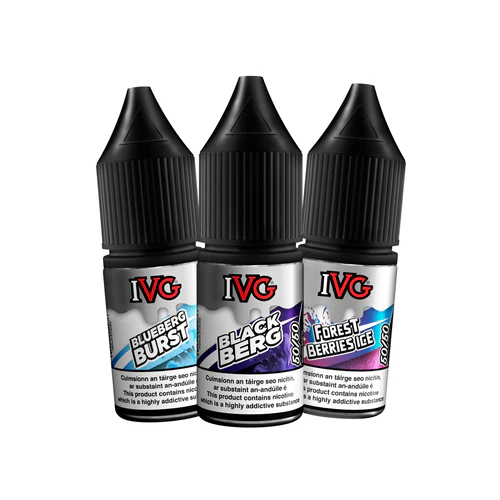 E-LIQUID IVG 50/50 ICED RANGE